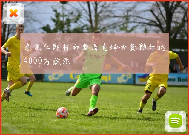 李刚仁即将加盟马竞转会费预计达4000万欧元